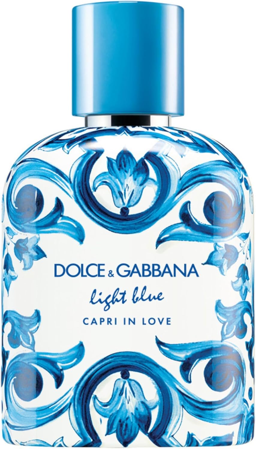 Light Blue Capri In Love by Dolce and Gabbana for Men - 3.3 oz EDP Spray