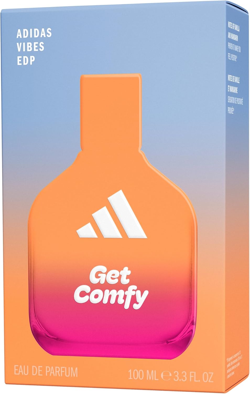 adidas Vibes Get Comfy Eau de Parfum, For All, 100ml